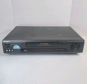 Sony SLV-779HF VHS Video Cassette Recorder VCR Tested Working No Remote Hi-Fi